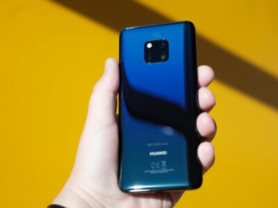 Focus sur l’appareil photo du smartphone mate 20 pro de Huawei